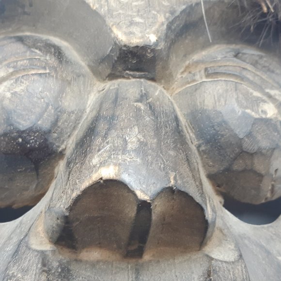 African Demon Wall Mask - Picture 11 of 11